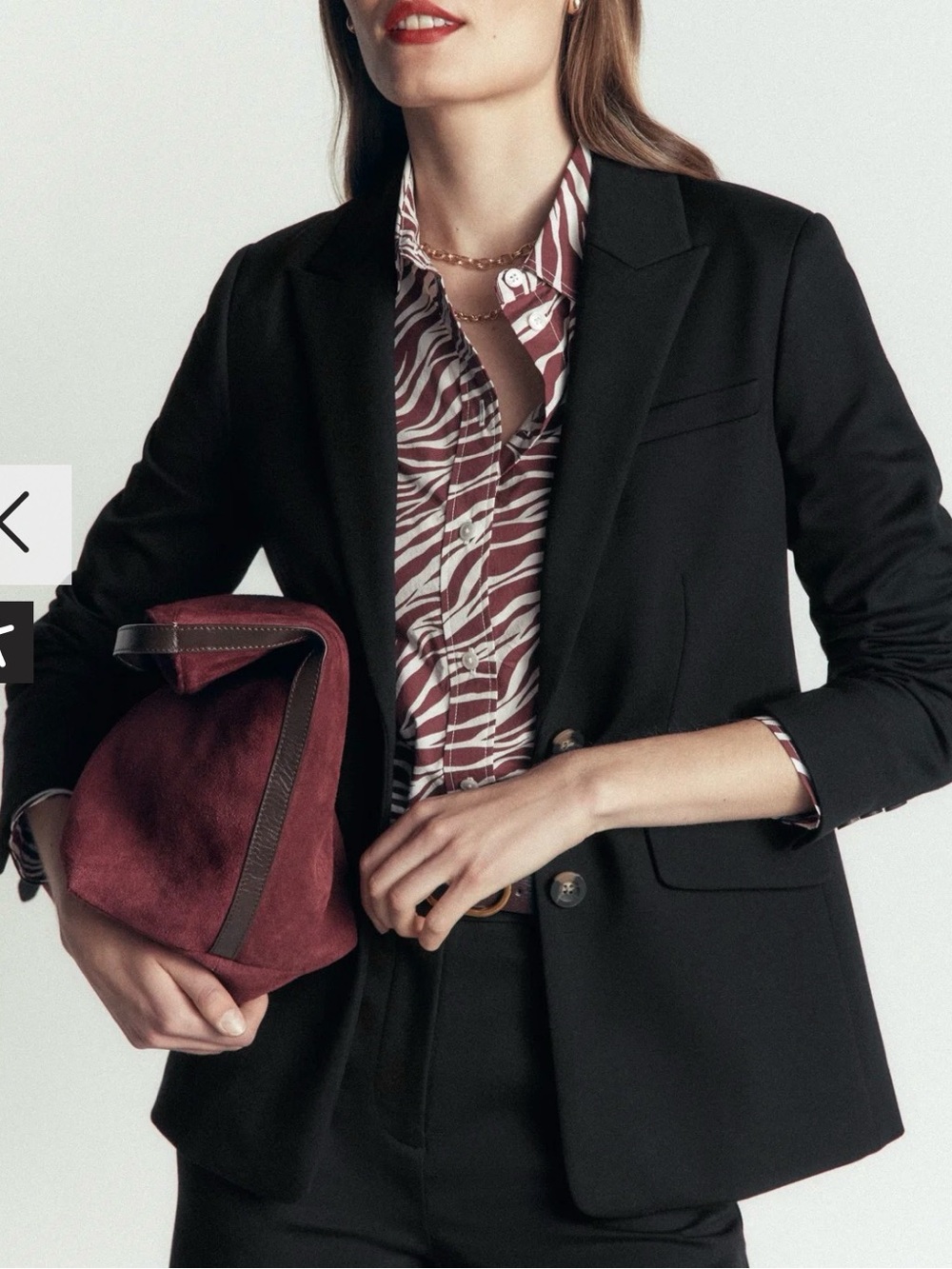 Boden Black Women's Tailored Blazer Stretch Similar To Stamford Ponte Blazer 10